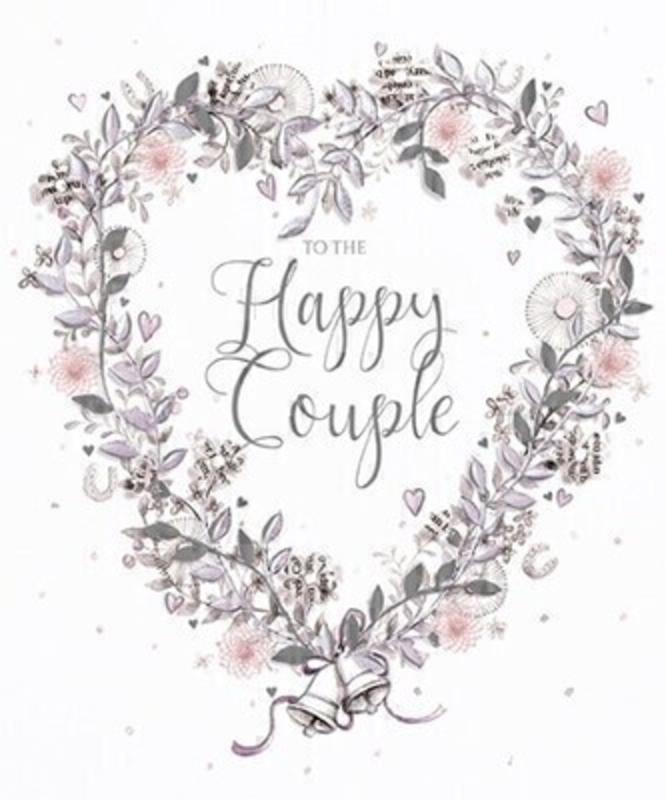 Happy Couple Wedding Card By Paper Rose